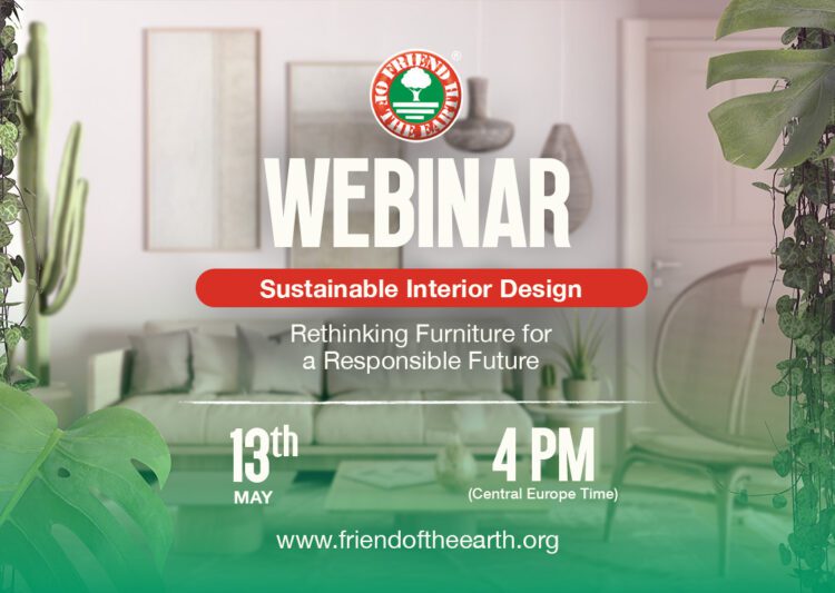 Webinar “Sustainable Interior Design: Rethinking Furniture for a Responsible Future”