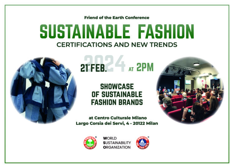 Sustainable Fashion Conference on February 21st 2024: Remote attendance link 