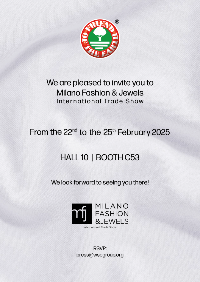 Friend of the Earth: Un Impegno per la Moda Sostenibile alla Milano Fashion & Jewels 2025